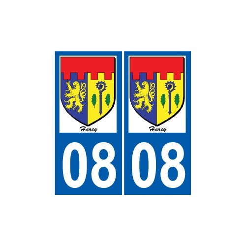 27 Léry logo adesivo piastra adesivi città