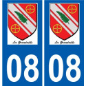 27 Léry logo aufkleber typenschild aufkleber stadt