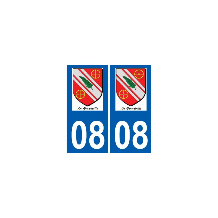 08 Léry logo autocollant plaque stickers ville