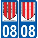 27 Léry logo sticker plate stickers city