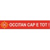 Autocollant OC "Occitan Cap E Tot !" sticker adhesif