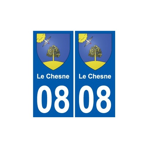 27 Léry coat of arms sticker plate stickers city