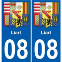 27 Léry wappen aufkleber typenschild aufkleber stadt