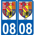 27 Léry logo sticker plate stickers city