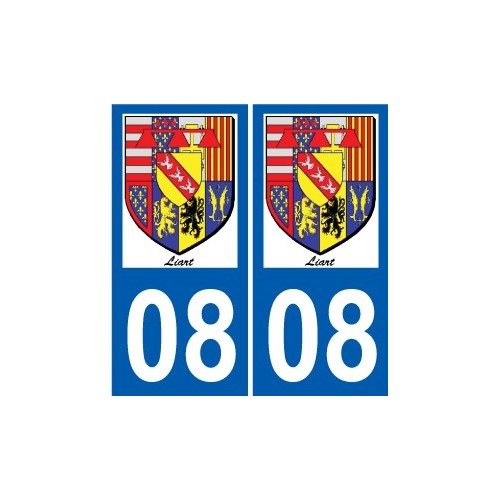 08 Léry logo autocollant plaque stickers ville