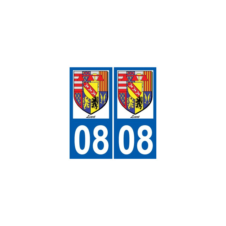 08 Léry logo autocollant plaque stickers ville