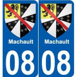 08 Léry blason autocollant plaque stickers ville