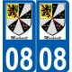 27 Léry logo aufkleber typenschild aufkleber stadt