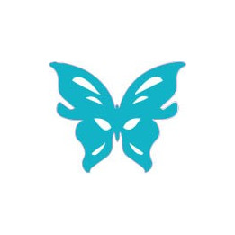papillon autocollant sticker adhésif couleur lézard
