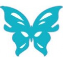 papillon autocollant sticker adhésif couleur lézard