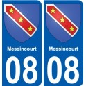 08 Léry blason autocollant plaque stickers ville