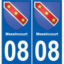 27 Léry coat of arms sticker plate stickers city
