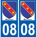 27 Léry logo aufkleber typenschild aufkleber stadt