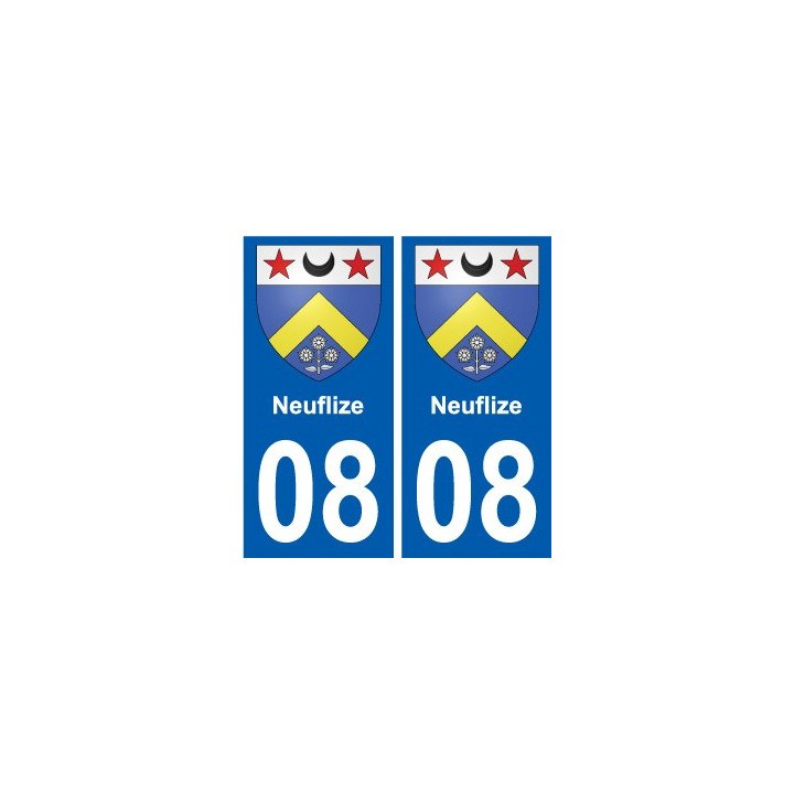 08 Léry blason autocollant plaque stickers ville