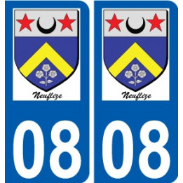27 de Léry logotipo de la etiqueta engomada de la placa de pegatinas de la ciudad