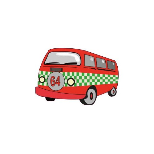 Van Basque autocollant sticker adhesif