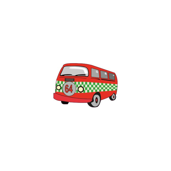Van Basque autocollant sticker adhesif