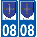 08 Léry logo autocollant plaque stickers ville