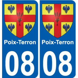 27 de Léry escudo de armas de la etiqueta engomada de la placa de pegatinas de la ciudad