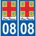 27 Léry logo adesivo piastra adesivi città