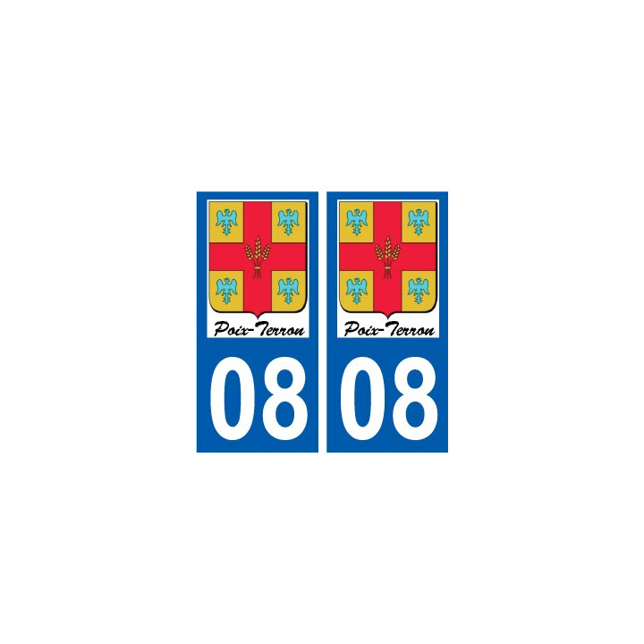08 Léry logo autocollant plaque stickers ville