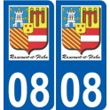 27 Léry logo adesivo piastra adesivi città