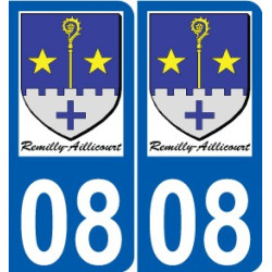 08 Léry logo autocollant plaque stickers ville