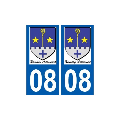 08 Léry logo autocollant plaque stickers ville