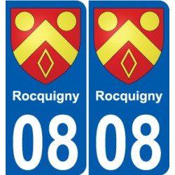 08 Léry blason autocollant plaque stickers ville