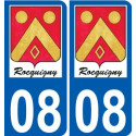 27 Léry logo adesivo piastra adesivi città