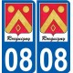 27 Léry logo sticker plate stickers city