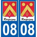 27 Léry logo adesivo piastra adesivi città