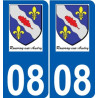 27 Léry logo adesivo piastra adesivi città
