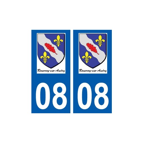 27 de Léry logotipo de la etiqueta engomada de la placa de pegatinas de la ciudad