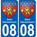 27 Léry coat of arms sticker plate stickers city