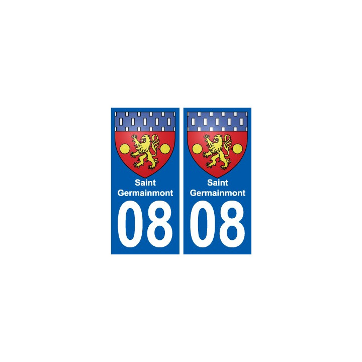 27 Léry coat of arms sticker plate stickers city
