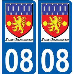 27 de Léry logotipo de la etiqueta engomada de la placa de pegatinas de la ciudad