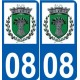 08 Léry logo autocollant plaque stickers ville