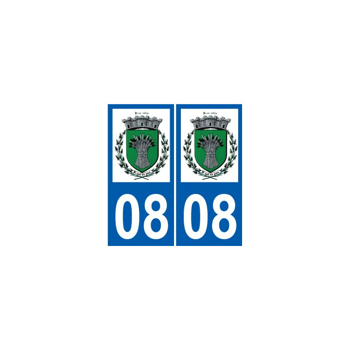 08 Léry logo autocollant plaque stickers ville