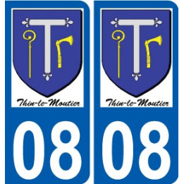 08 Léry logo autocollant plaque stickers ville