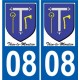 27 Léry logo aufkleber typenschild aufkleber stadt