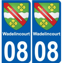 08 Léry blason autocollant plaque stickers ville