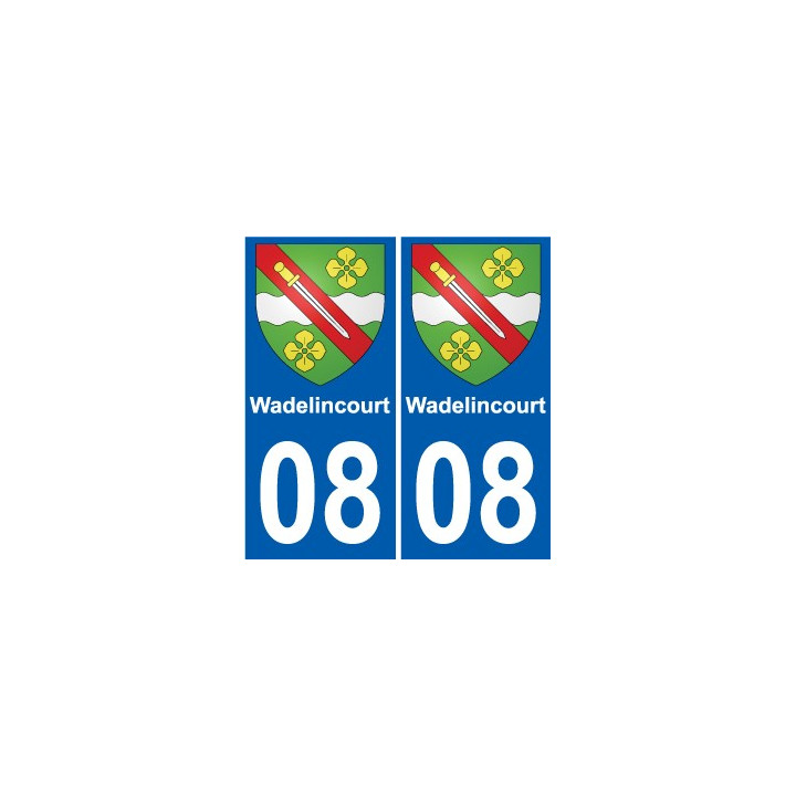 08 Léry blason autocollant plaque stickers ville