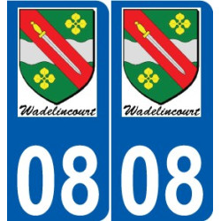 08 Léry logo autocollant plaque stickers ville