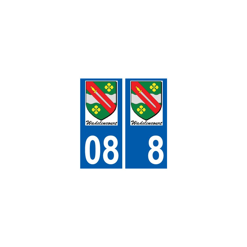 27 de Léry logotipo de la etiqueta engomada de la placa de pegatinas de la ciudad