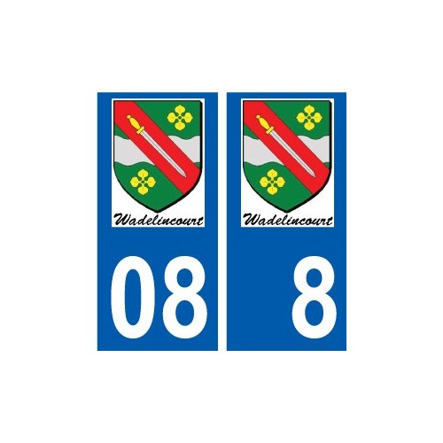 08 Léry logo autocollant plaque stickers ville