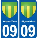 09 Léry blason autocollant plaque stickers ville