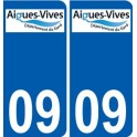 09 Léry logo autocollant plaque stickers ville