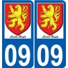 27 Léry logo adesivo piastra adesivi città