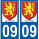 27 Léry logo adesivo piastra adesivi città